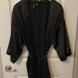 VICTORIA SECRET silk robe!